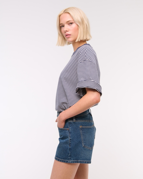Mid Rise A-Line Short