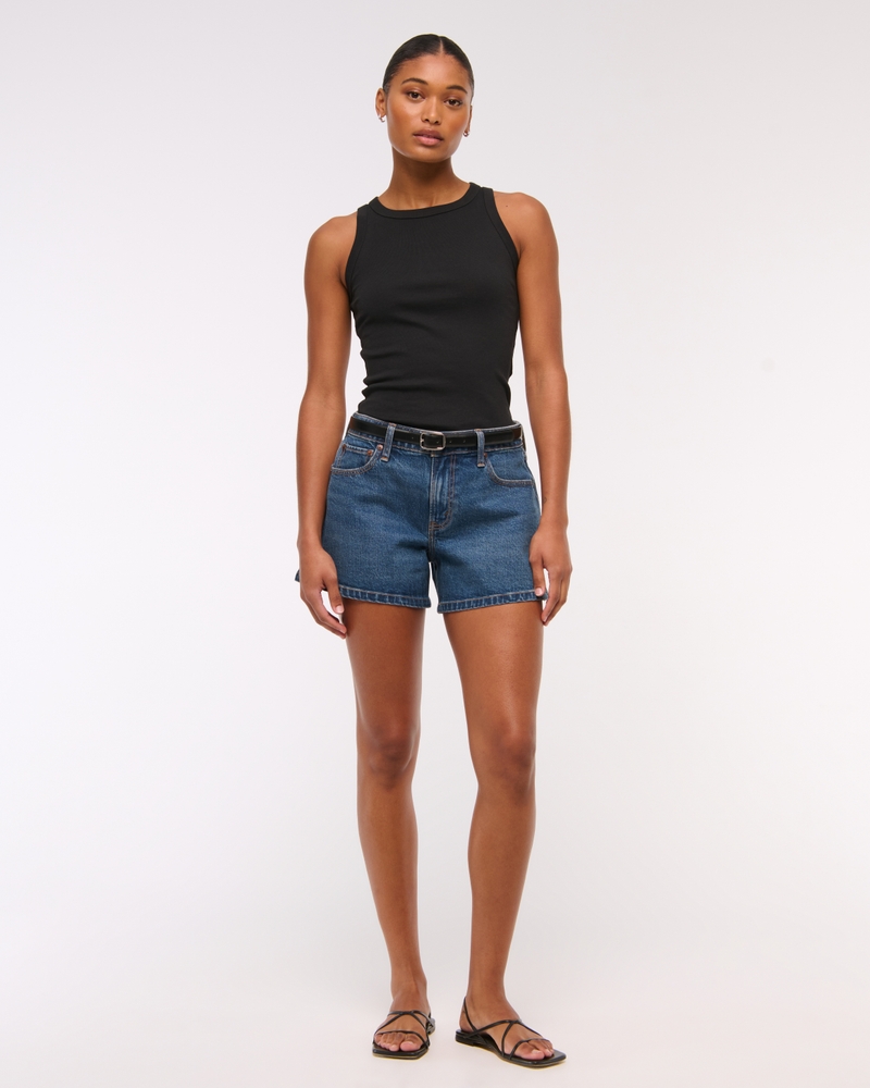 Curve Love Mid Rise A-Line Short