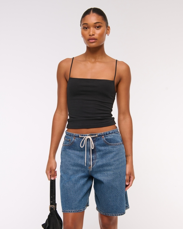Curve Love Mid Rise Jort, Medium view 1