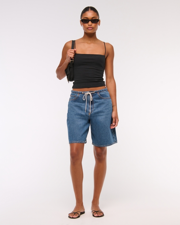 Curve Love Mid Rise Jort, Medium view 2