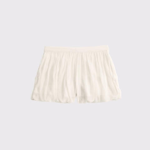 Женские брюки Abercrombie & Fitch Mid Rise Bubble Hem Short