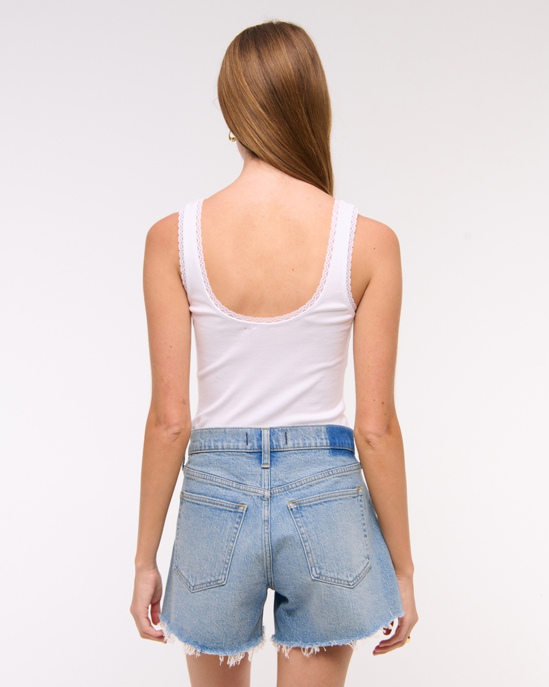 Mid Rise A-Line Short