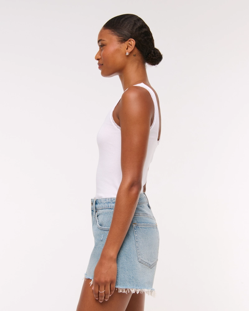 Curve Love Mid Rise A-Line Short