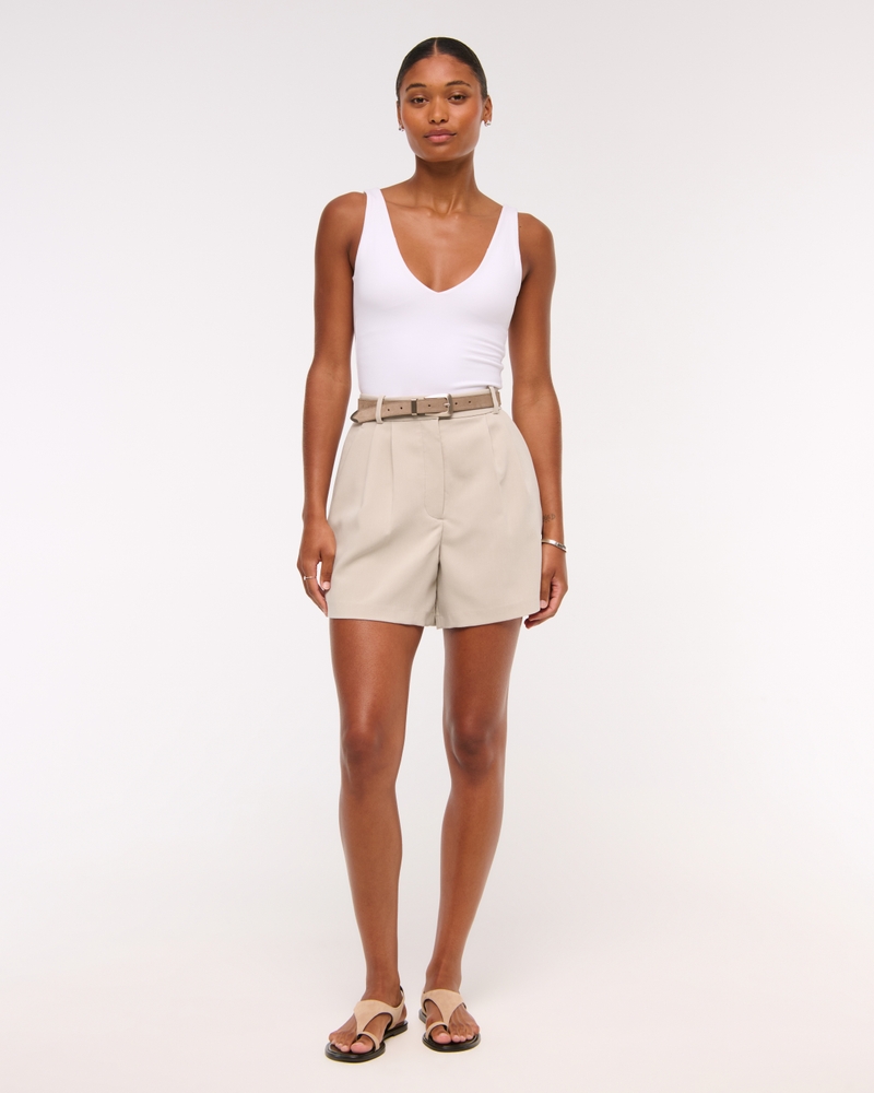 Curve Love A&F Sloane Tailored Short