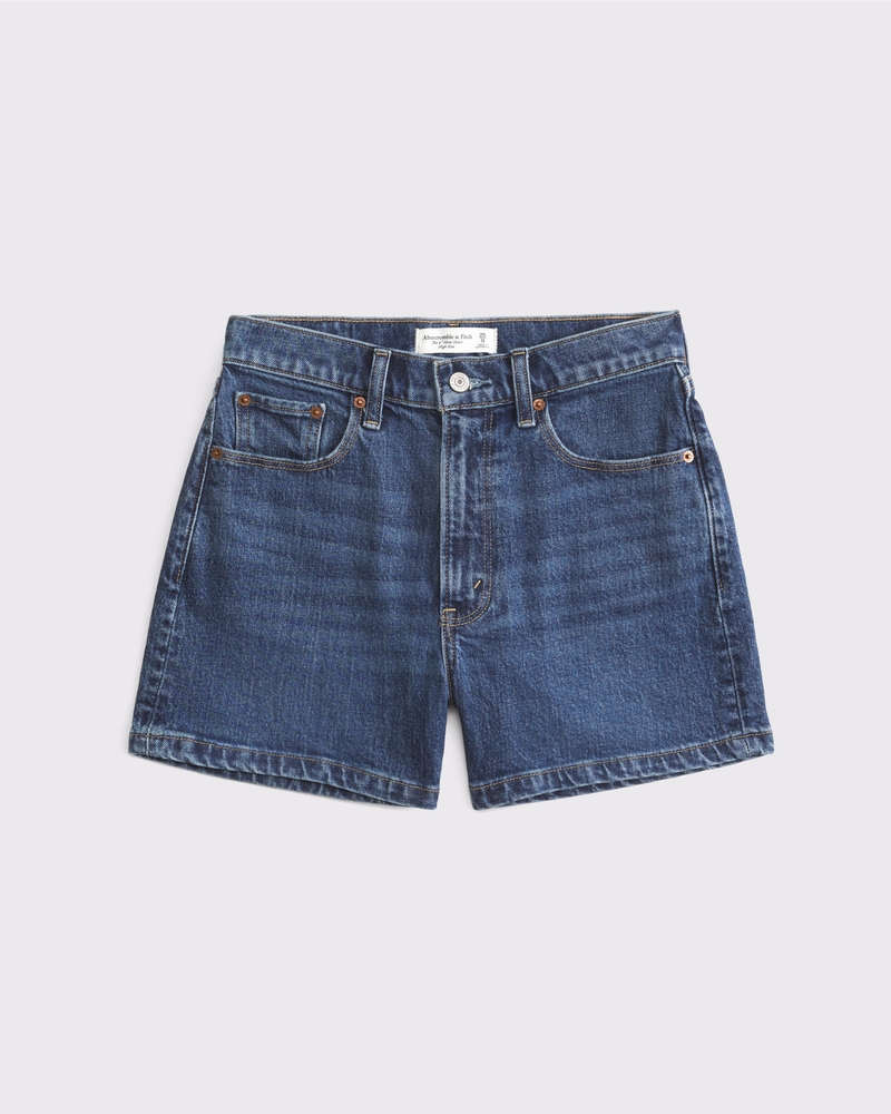 美品★TIMELESS WOMEN HIGH-RISE SHORT PANTS Crossed Over High-Rise Denim Shorts | Windsor