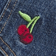 medium cherry embroidery