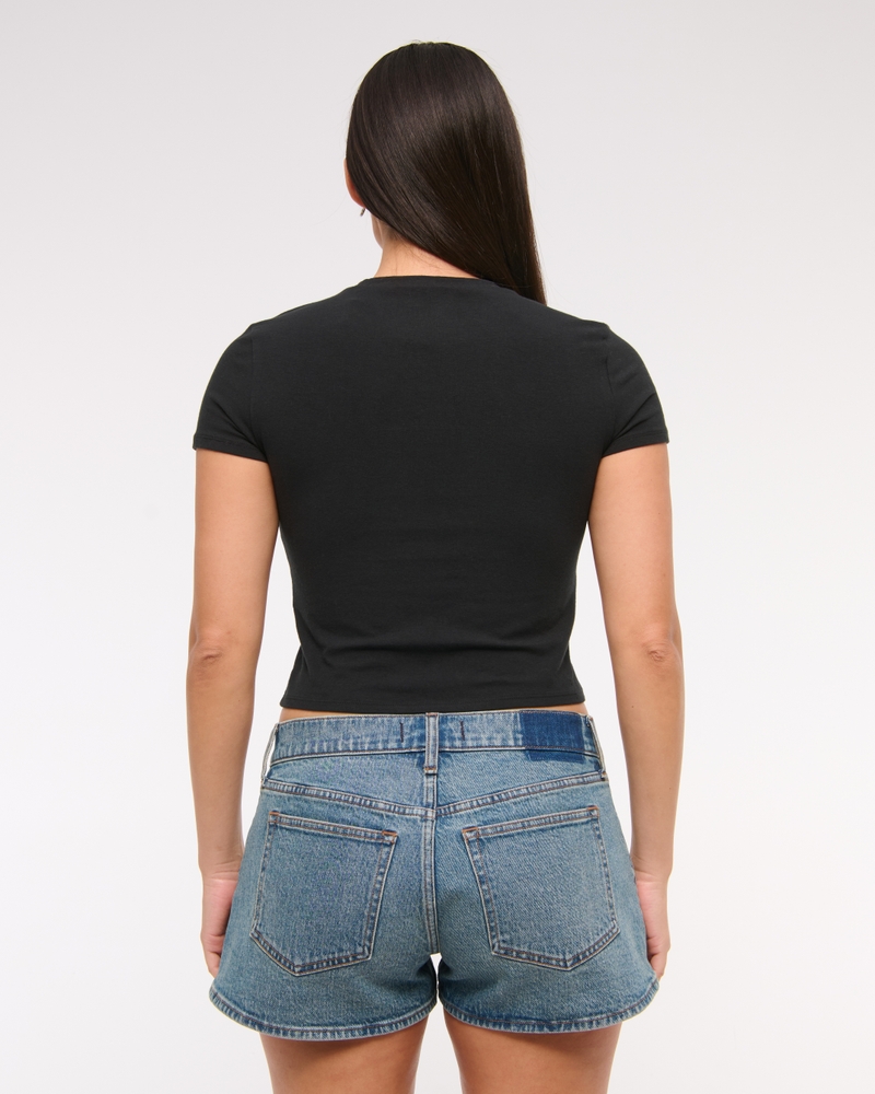Curve Love Low Rise Mini Short