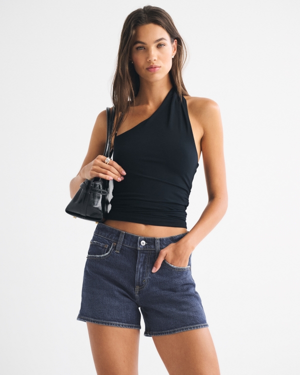 Mid Rise A-Line Short