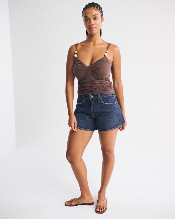 Curve Love Mid Rise A-Line Short