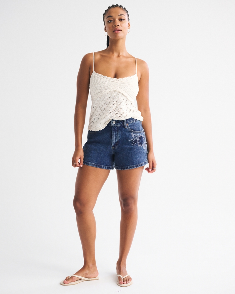 Curve Love Mid Rise A-Line Short