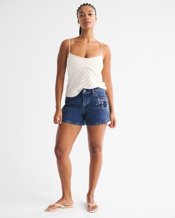 Curve Love Mid Rise A-Line Short