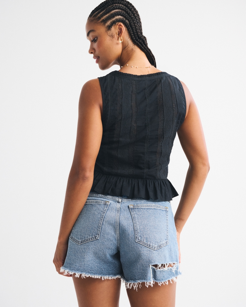 Curve Love Mid Rise A-Line Short