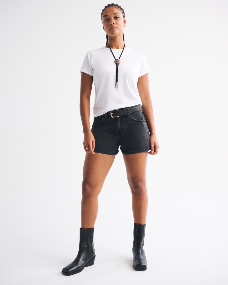 Curve Love Mid Rise A-Line Short