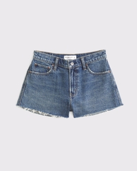 Curve Love Denim Micro Short