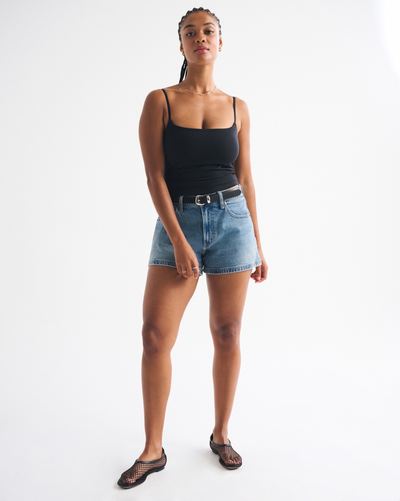 Curve Love High Rise 90s Cutoff Short