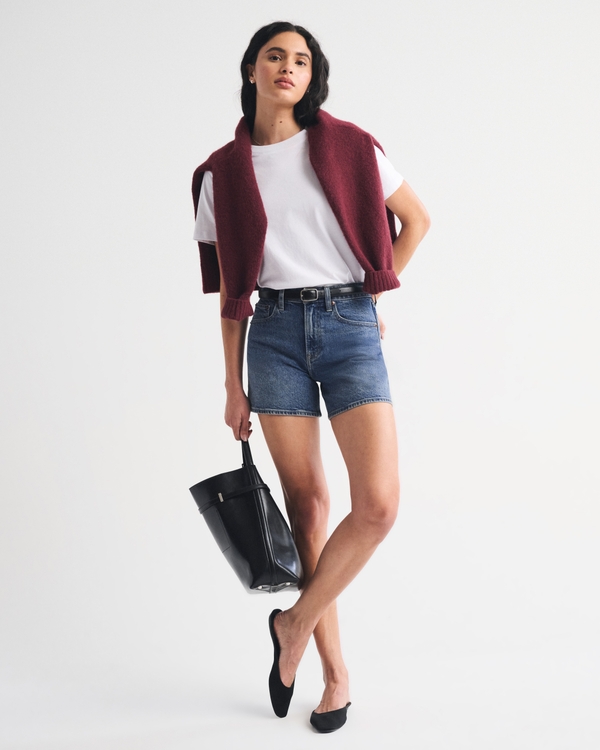 High Rise Dad Short, Medium view 1