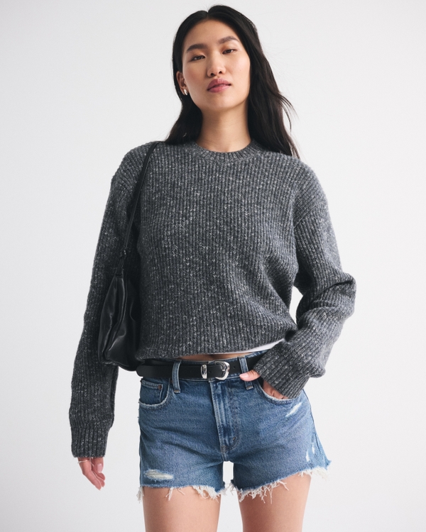 High Rise Mom Short, Medium view 1