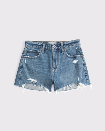 High Rise Mom Short from Abercrombie & Fitch - $65