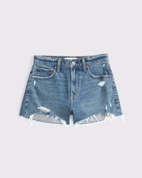 High Rise Mom Short