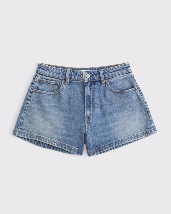 Women's Curve Love High Rise 90s Cutoff Short | Women's Bottoms