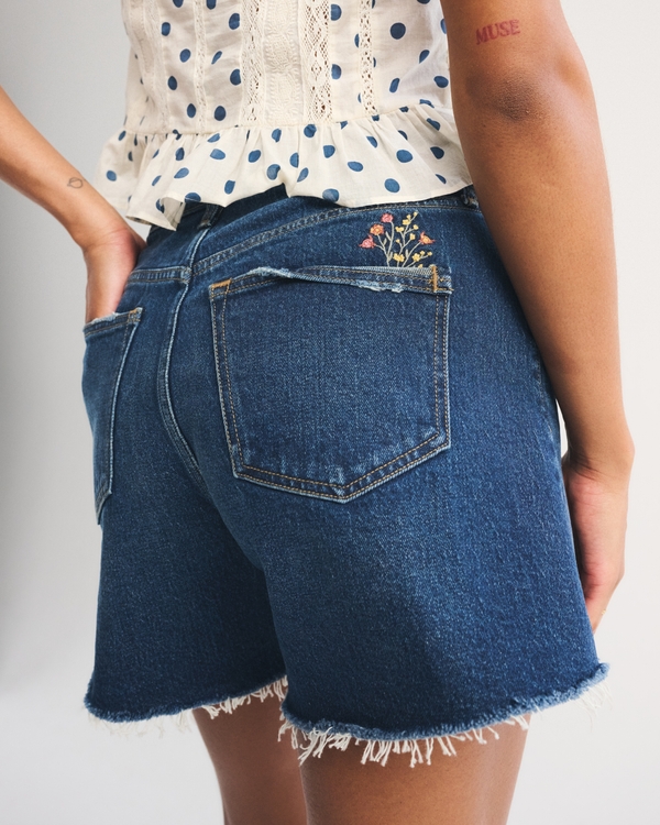 Curve Love High Rise Dad Short, Dark view 2