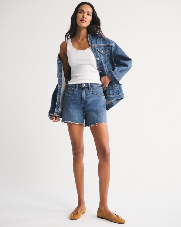 High Rise Dad Short, Medium view 2