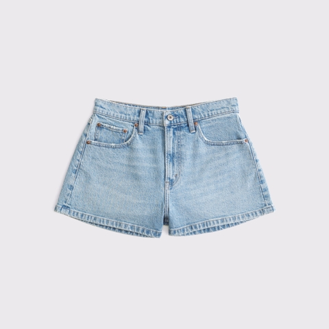 Женские брюки Abercrombie & Fitch Curve Love High Rise Mom Short