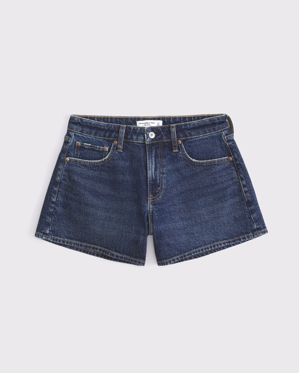 Women's Curve Love Mid Rise A-Line Short | Women's Bottoms