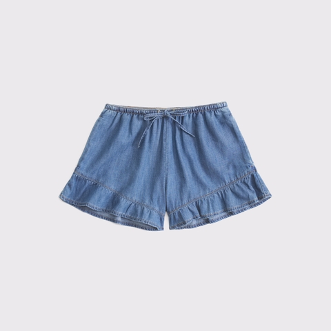 Бельё Abercrombie & Fitch Chambray Ruffle Pull-On Short