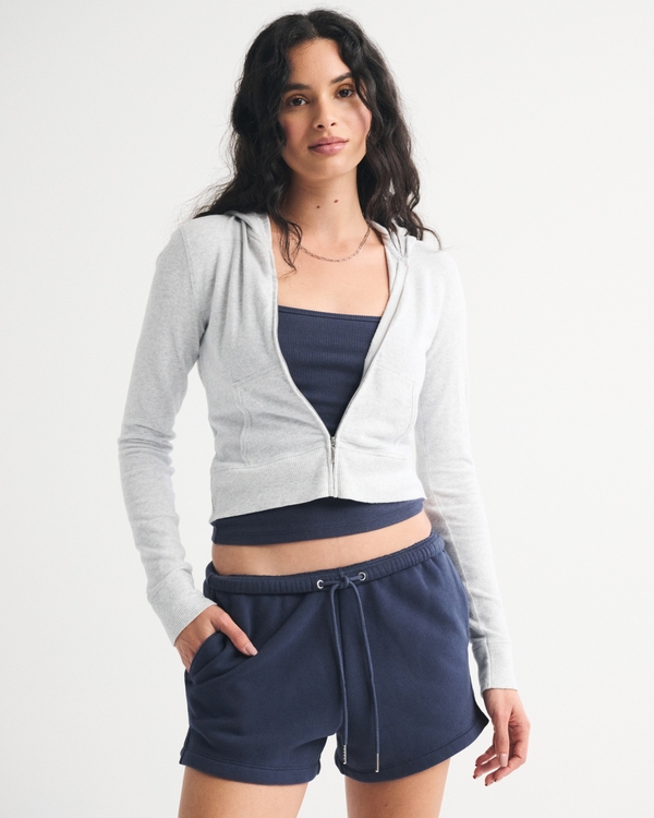 High Rise Sunday Mini Short, Sapphire view 1