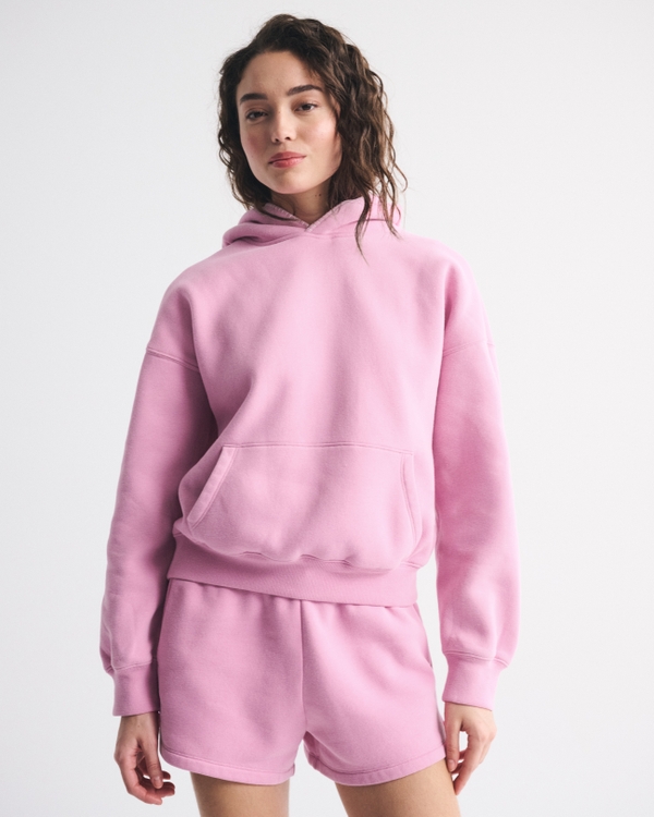 High Rise Sunday Mini Short, Mauve view 1