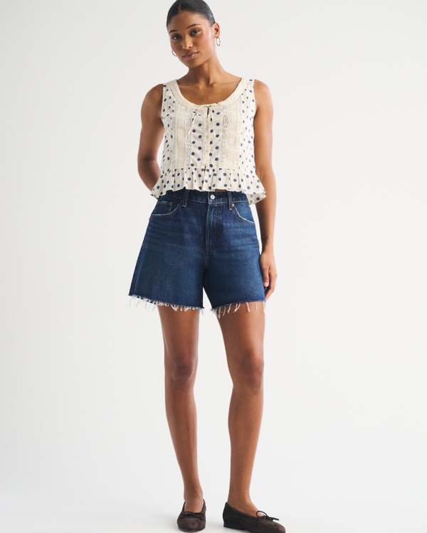 Curve Love High Rise Loose Short, Dark view 2