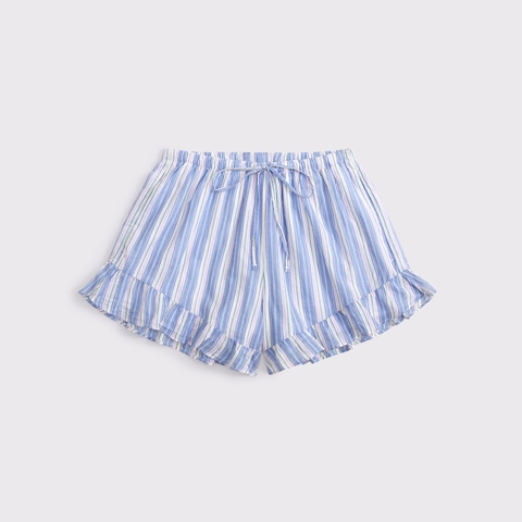 Женские брюки Abercrombie & Fitch 100% Cotton Ruffle Pull-On Short