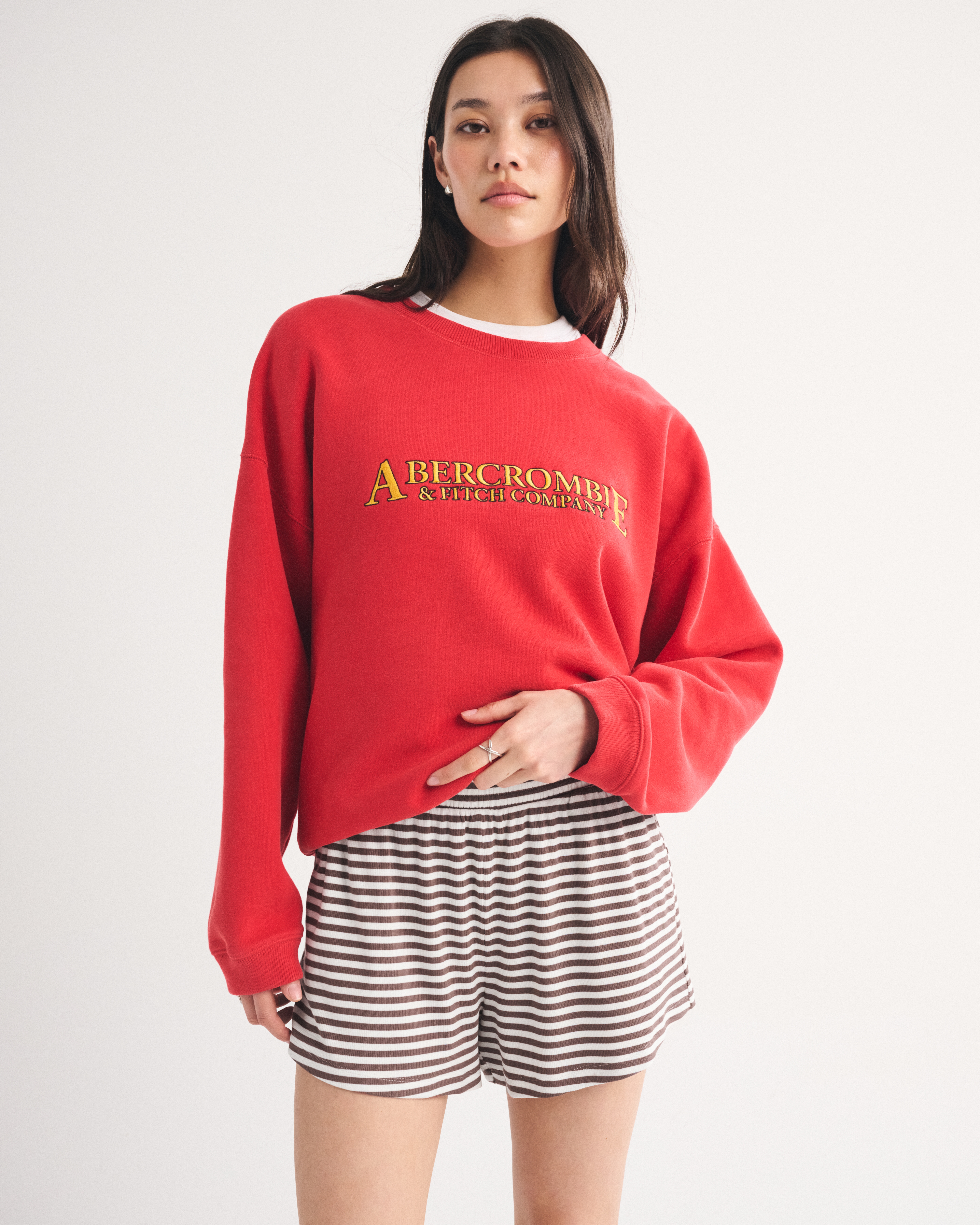 Женские брюки Abercrombie & Fitch High Rise Lounge Short — фото 2
