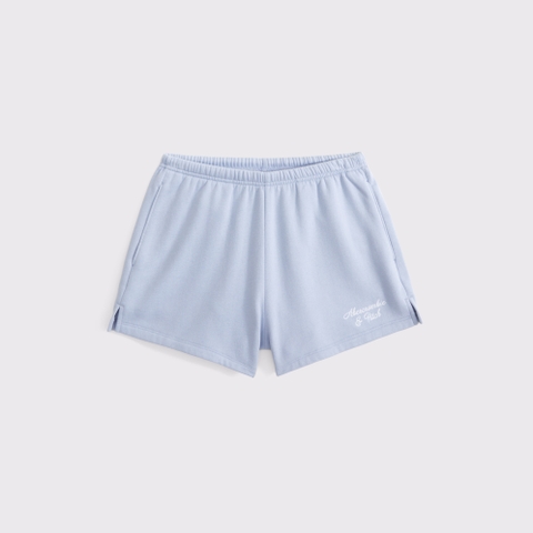Женские брюки Abercrombie & Fitch High Rise Sunday Logo Mini Short