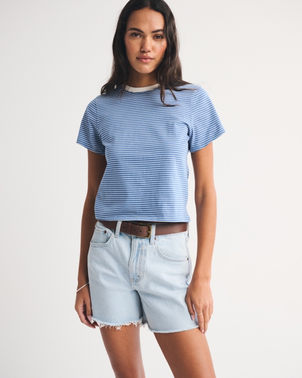 High Rise Dad Short, Super Light view 1