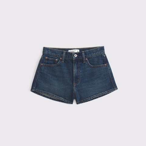 Женские джинсы Abercrombie & Fitch High Rise Denim Micro Short