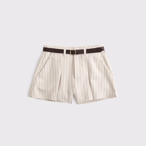 Женские брюки Abercrombie & Fitch High Rise Pleated Short