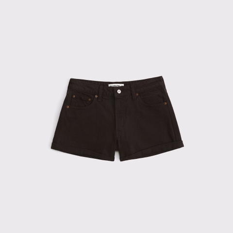 Женские джинсы Abercrombie & Fitch Curve Love High Rise Denim Micro Short
