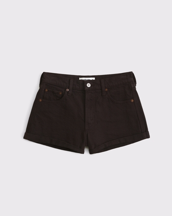 High Rise Denim Micro Short from Abercrombie & Fitch - $70
