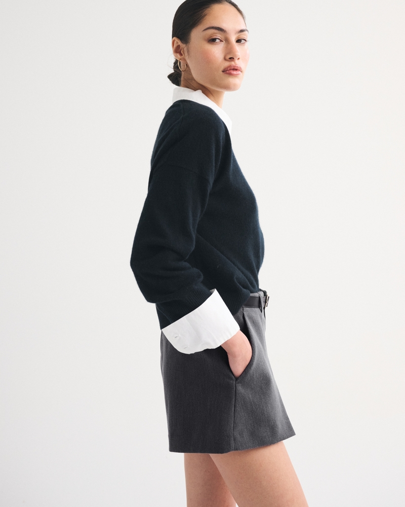 High Rise Pleated Short - thumbnail 9