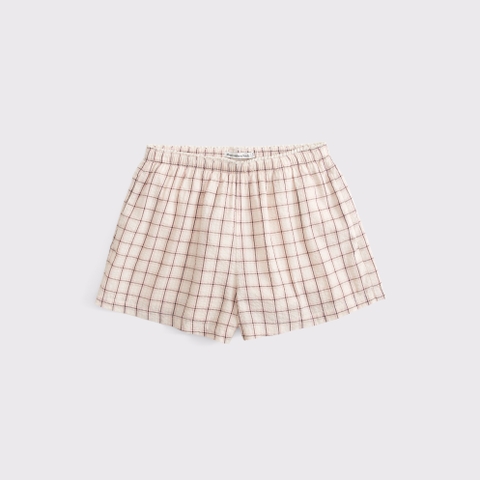 Женские брюки Abercrombie & Fitch High Rise Seersucker Pull-On Short