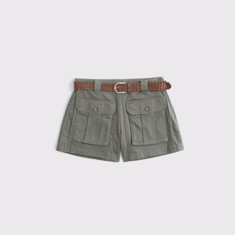 Женские брюки Abercrombie & Fitch High Rise Belted Cargo Short