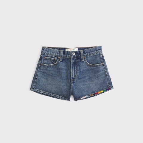 Женские джинсы Abercrombie & Fitch Pride High Rise Denim Short