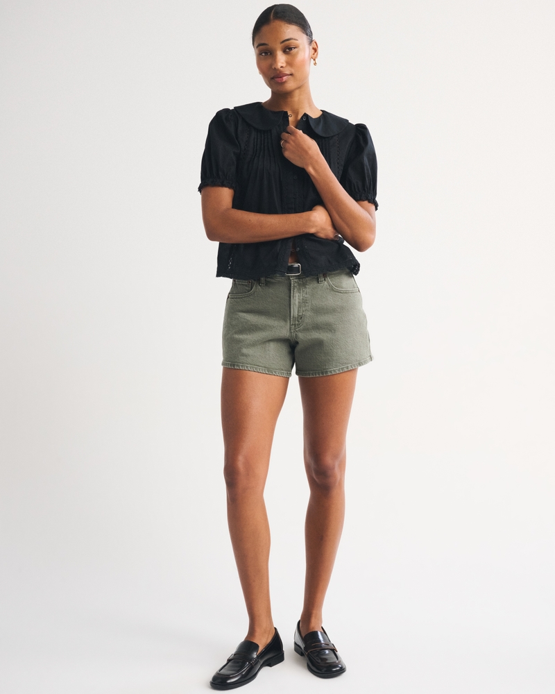 Curve Love Mid Rise A-Line Short