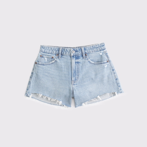 Женские брюки Abercrombie & Fitch Curve Love High Rise 90s Cutoff Short