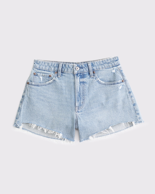 Women's Curve Love High Rise 90s Cutoff Short | Women's Bottoms