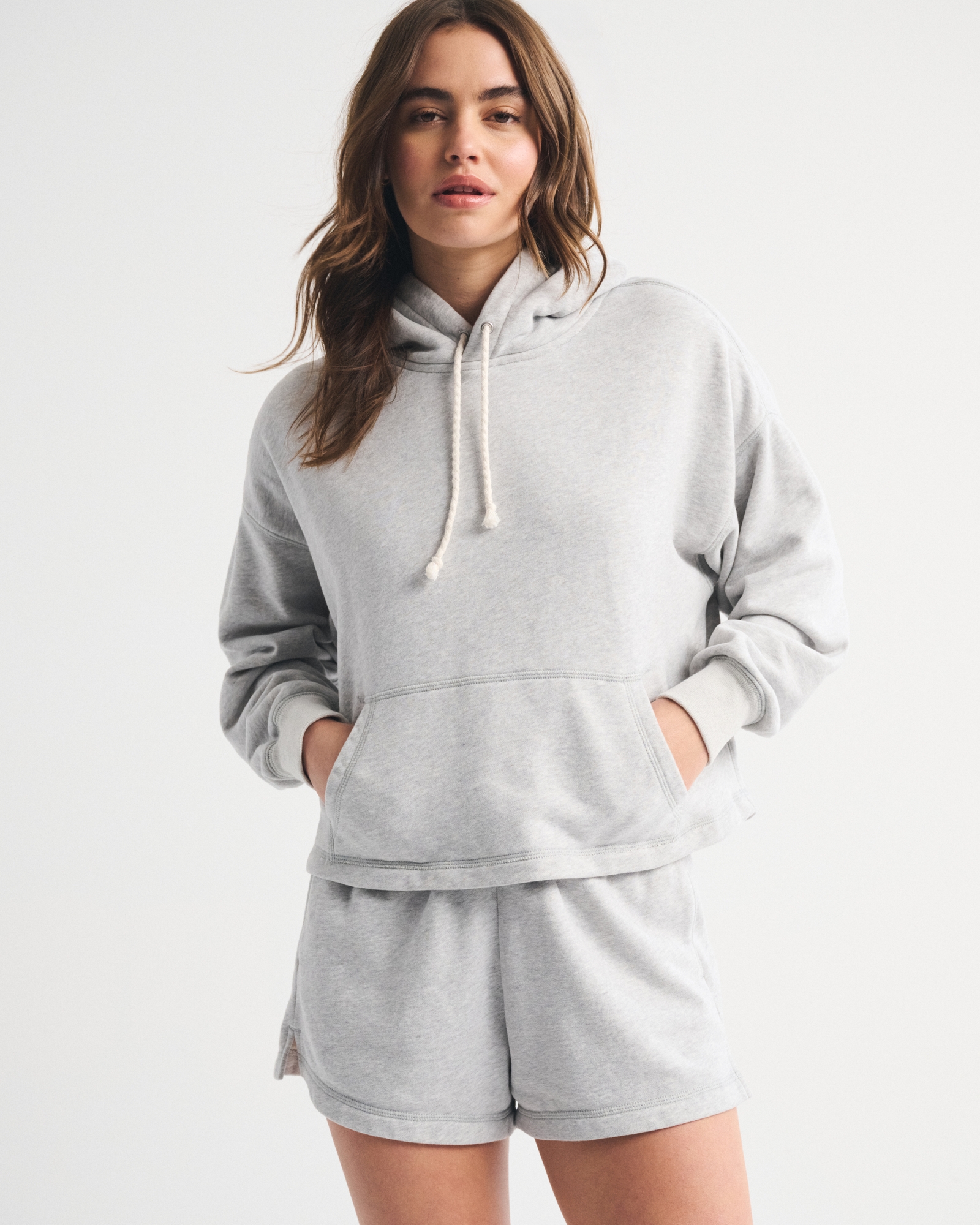 High Rise Sunday Terry Mini Short