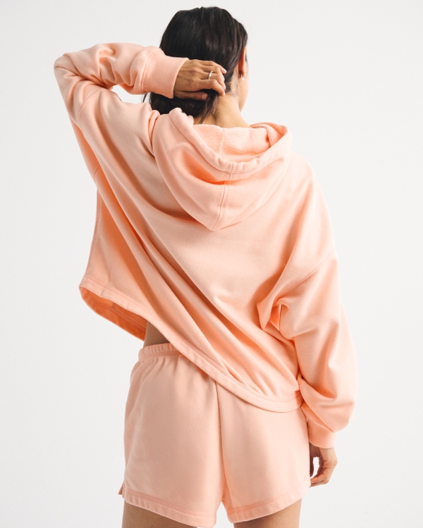 High Rise Sunday Terry Mini Short