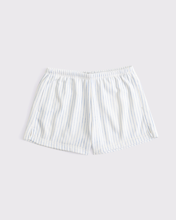 High Rise Sunday Terry Mini Short